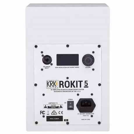 KRK Rokit RP5G4 WN 5 Inch Aktif Stüdyo Monitörü (Beyaz) - 2