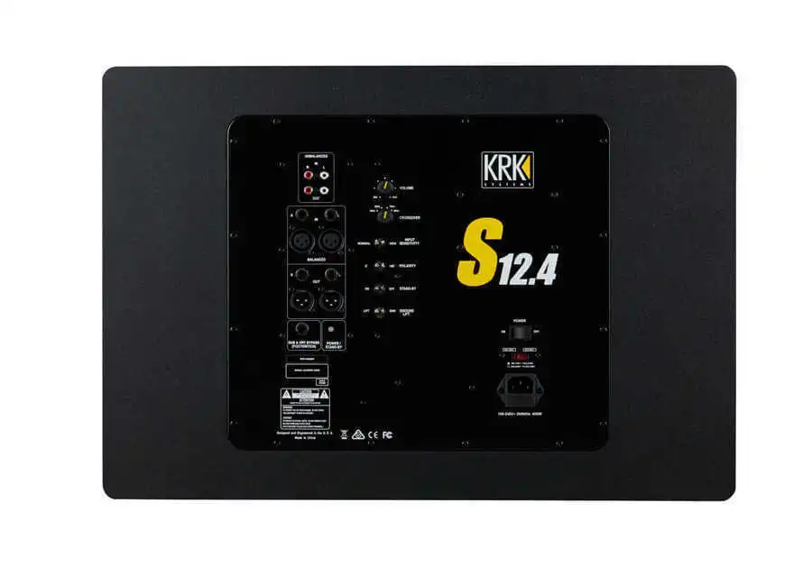 KRK S 12.4 Powered Studio Subwoofer - 3
