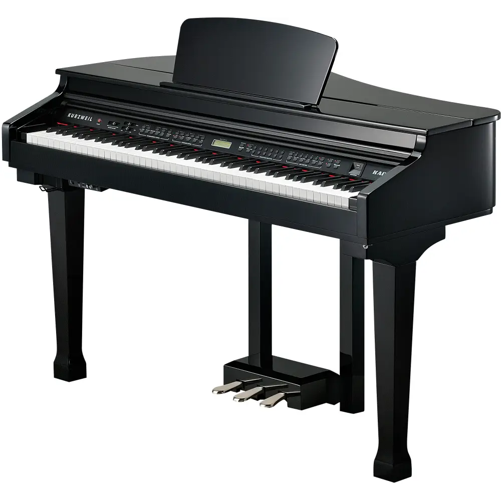 Kurzweil KAG100EP Dijital Kuyruklu Piyano (Parlak Siyah) - 3