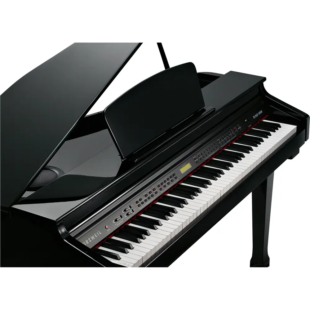 Kurzweil KAG100EP Dijital Kuyruklu Piyano (Parlak Siyah) - 4
