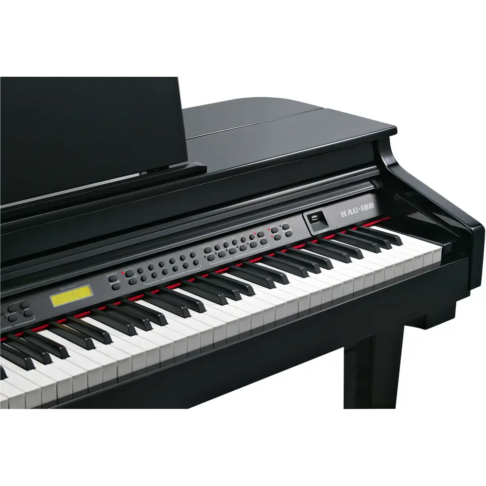 Kurzweil KAG100EP Dijital Kuyruklu Piyano (Parlak Siyah) - 6