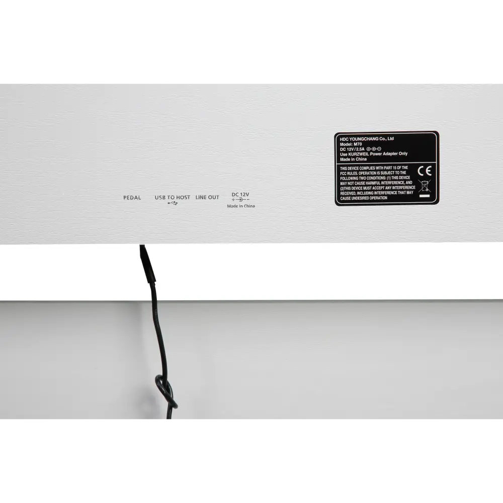 Kurzweil M70 Dijital Piyano (Beyaz) - 10