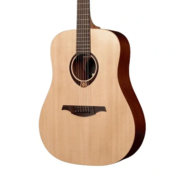 LAG GLA TL70D Tramontane Dreadnought Solak Akustik Gitar - 3