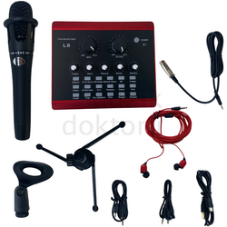 Lea L-5800 Mikrofon ve L8 Ses Kartı Seti - 2
