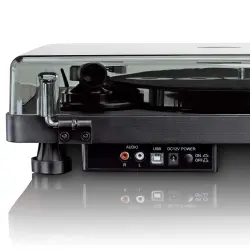 LENCO L-30BK Turntable - MMC Kartuşlu Ahşap, Siyah Pikap - 4