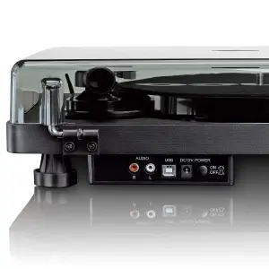 LENCO L-30BK Turntable - MMC Kartuşlu Ahşap, Siyah Pikap - 4