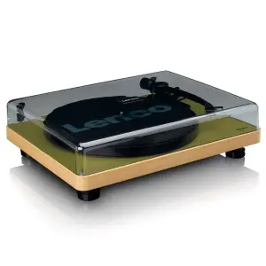 LENCO L-30WD Turntable - Otomatik, Ahşap Pikap - 3