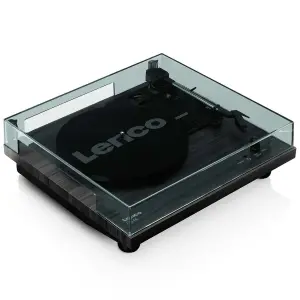 LENCO LS-10BK Turntable - Dahili Hoparlörlü Ahşap Siyah Pikap - 3
