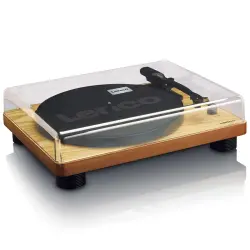 LENCO LS-50WD Turntable - Dahili Hoparlörlü, USB Ahşap Pikap - 3