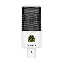 Lewitt LCT 240 PRO Condenser Kayıt Mikrofonu (Beyaz) - 1