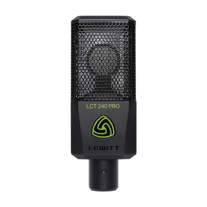 Lewitt - Lewitt LCT 240 PRO Condenser Kayıt Mikrofonu (Siyah)