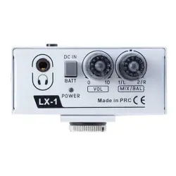 Lexence LX-1 2 Kanallı In-Ear Kulaklık Amfisi (Personal Monitor Amplifier) - 4