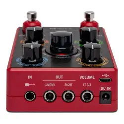 Line 6 POD Express Gitar Amfi ve Efekt İşlemci Pedalı (Kırmızı) - 5