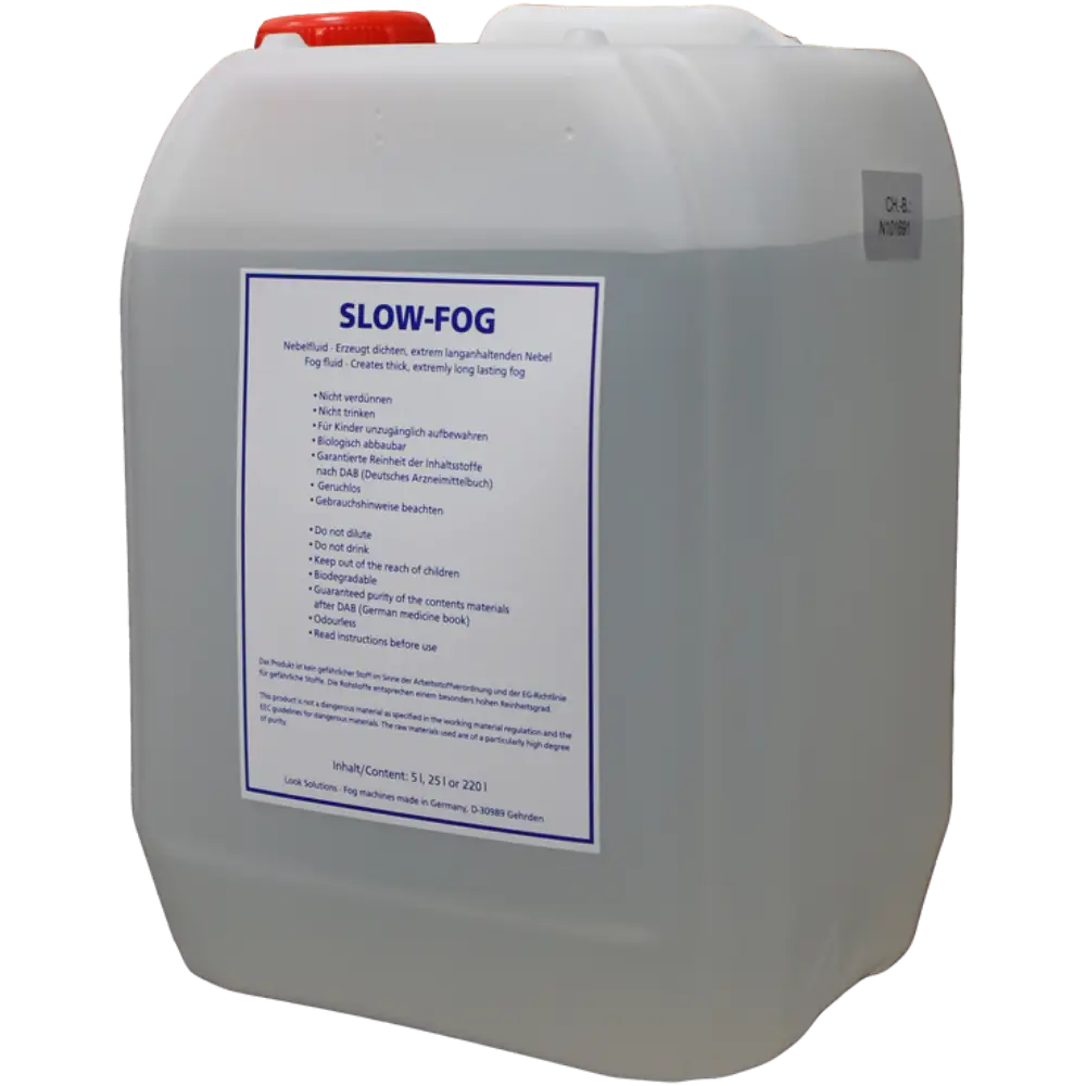 Look Solutions SLOW-FOG Sis Makinesi Likiti (5 Litre) - Look Solutions