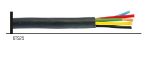 Lookab 6TS25 6x2,5 mm Hoparlör Kablosu - 