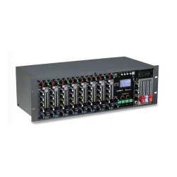 Mächtig GPM2008 8 Kanal 700W 99 DSP Efektli Bluetooth USB Rack Tipi Power Mikser - mächtig