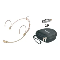 Mächtig HF601C 6mm Uni-Directional Ten Rengi Headset Kafa Mikrofonu (3 Pin Mini XLR) - mächtig