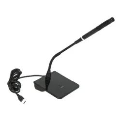 Mächtig KG1000U Siyah 40 cm Uni-Directional USB Kondenser Kürsü Mikrofonu - mächtig