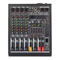 Mächtig MC-4 4 Kanal 99 DSP Efektli Bluetooth USB Mikser - mächtig