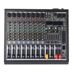 Mächtig MC-8 8 Kanal 99 DSP Efektli Bluetooth USB Mikser - mächtig