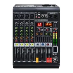 Mächtig MCPC 4 Kanal 700W 99 DSP Efektli Bluetooth USB Power Mikser - mächtig