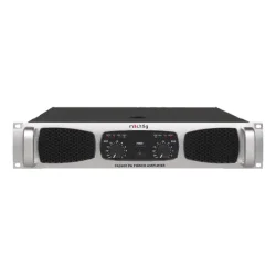 Mächtig PA2600 2x600W 100V Hat Trafolu 2U Rack Tipi Power Amfi - mächtig