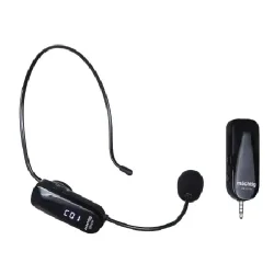Mächtig U3101H UHF 20 Kanal Kablosuz Headset Kafa Mikrofonu - mächtig