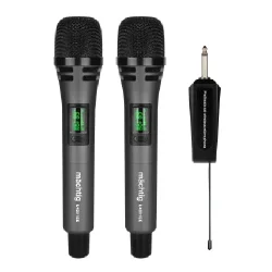Mächtig U4301EE UHF 32 Kanal Çiftli Kablosuz El Mikrofonu - mächtig