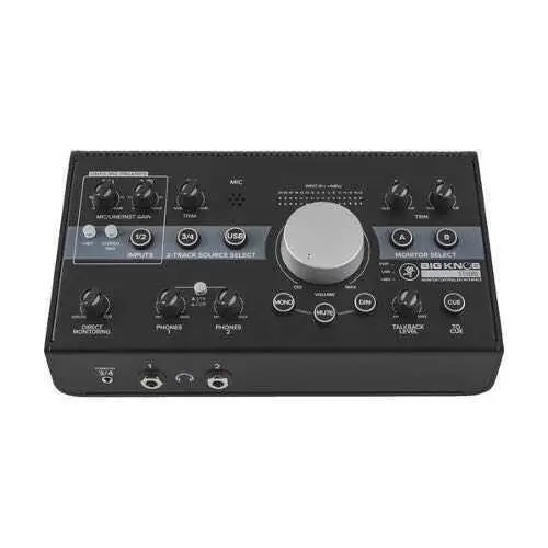 Mackie - Mackie Big Knob Studio 3x2 Ses Kartı ve Stüdyo Monitör Kontrol Ünitesi