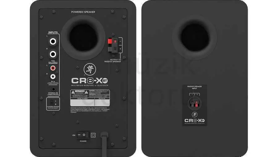 Mackie CR8-XBT 8 Inch Bluetooth Multimedia Stüdyo Monitörü (Çift) - 2