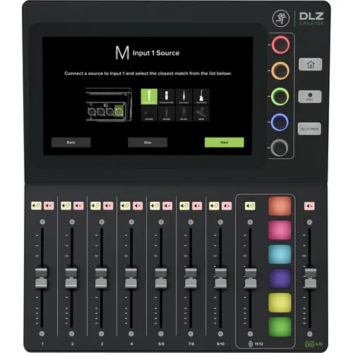 Mackie DLZ Creator Adaptive Digital Mixer with Mix Agent Technology - 2