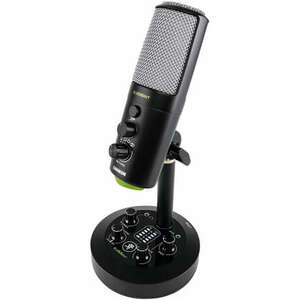 Mackie EleMent Series Chromium Premium USB Condenser Microphone with Built-In 2-Channel Mixer - 4