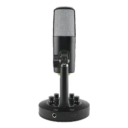 Mackie EleMent Series Chromium Premium USB Condenser Microphone with Built-In 2-Channel Mixer - 2