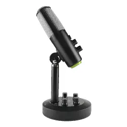 Mackie EleMent Series Chromium Premium USB Condenser Microphone with Built-In 2-Channel Mixer - 6