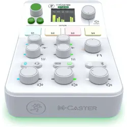 Mackie M-Caster Studio Portatif Canlı Yayın Mikseri (Beyaz) - 2