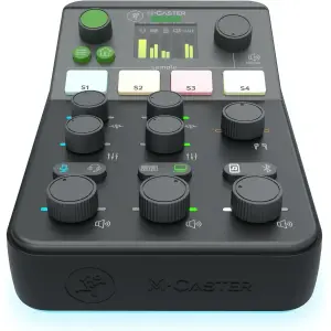Mackie M•Caster Studio Portatif Canlı Yayın Mikseri (Siyah) - 7