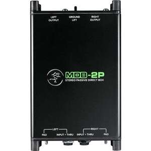 Mackie MDB-2P Stereo Passive Di Box - 2