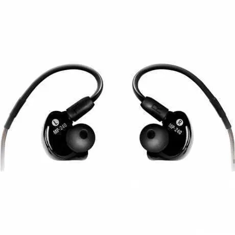 Mackie MP-240 BTA Dual Hybrid Driver In-Ear Headphones with Bluetooth Adapter Cable - 2