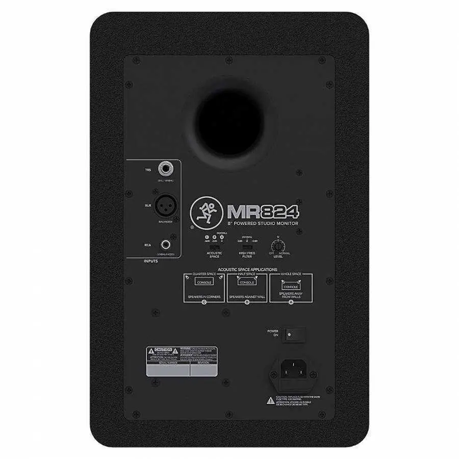 Mackie MR824 8inch Powered Studio Monitor - 2