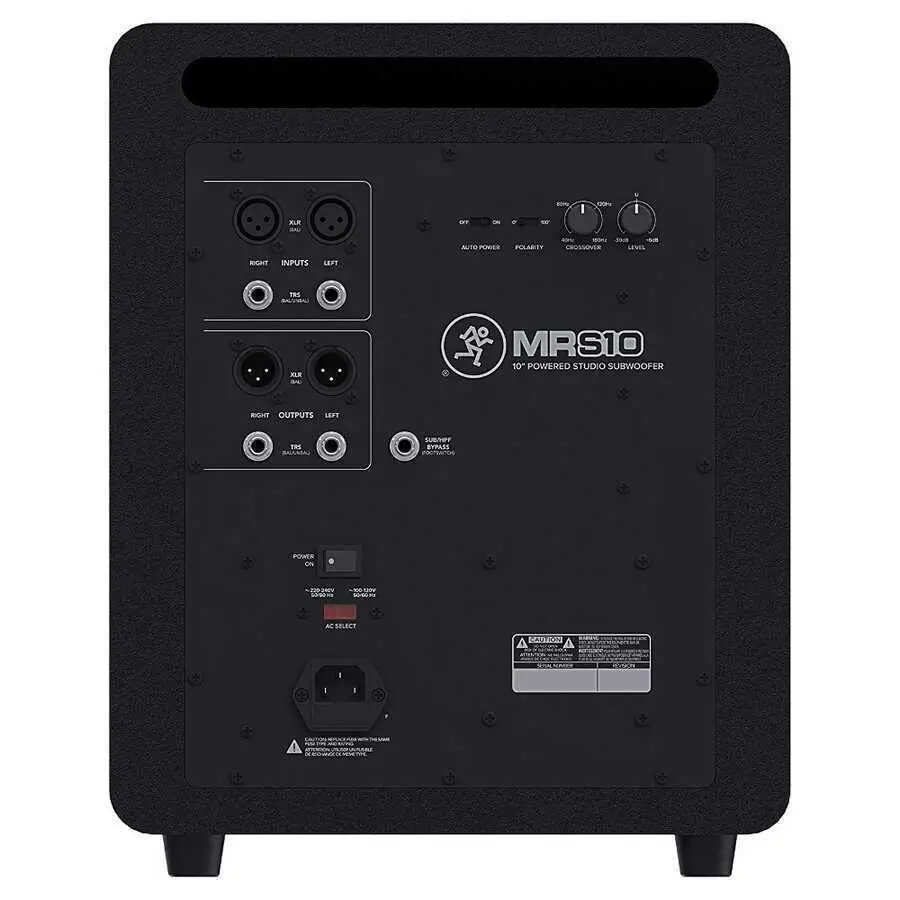 Mackie MRS10 10 inch Powered Studio Subwoofer - 3