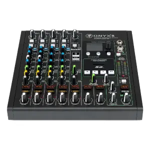 Mackie Onyx8 8 Kanallı Premium Analog Mikser (USB Multitrack Kayıt Destekli) - 2