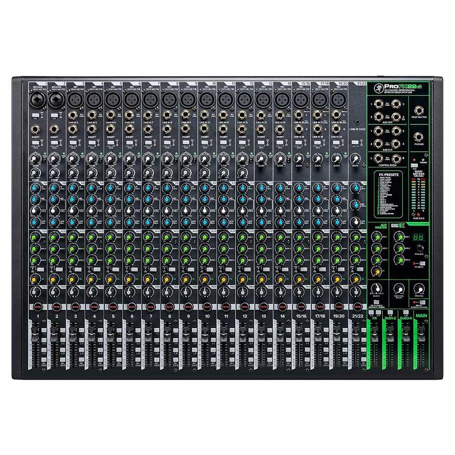 Mackie - Mackie PROFX22v3 22-Kanal Profesyonel Efektli Mikser