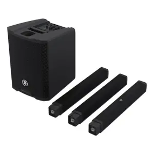 Mackie SRM-FLEX 1300W Taşınabilir Kolon Tipi Aktif Ses Sistemi (Bluetooth ve 6 Kanallı Dijital Mikserli) - 12