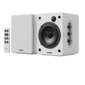 Majority D50X Bluetooth Raf Tipi Hoparlör (Beyaz) - 1