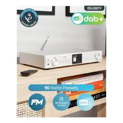 Majority Fitzwilliam 2 İnternet Radyolu Hi-Fi Dijital Tuner (Gri) - 4