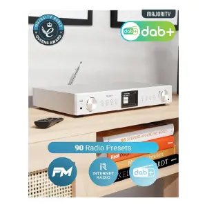 Majority Fitzwilliam 2 İnternet Radyolu Hi-Fi Dijital Tuner (Gri) - 4