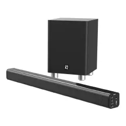 Majority K2 Bluetooth'lu Kablosuz Soundbar ve Subwoofer (Siyah) - Majority