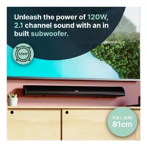 Majority Snowdon 2.1 Bluetooth Soundbar (Beyaz) - 7