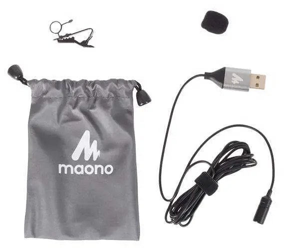 Maono AU-UL10 USB Yaka Mikrofonu - 5