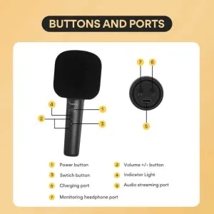 Maono MKP100 Karaoke Mikrofonu - 2